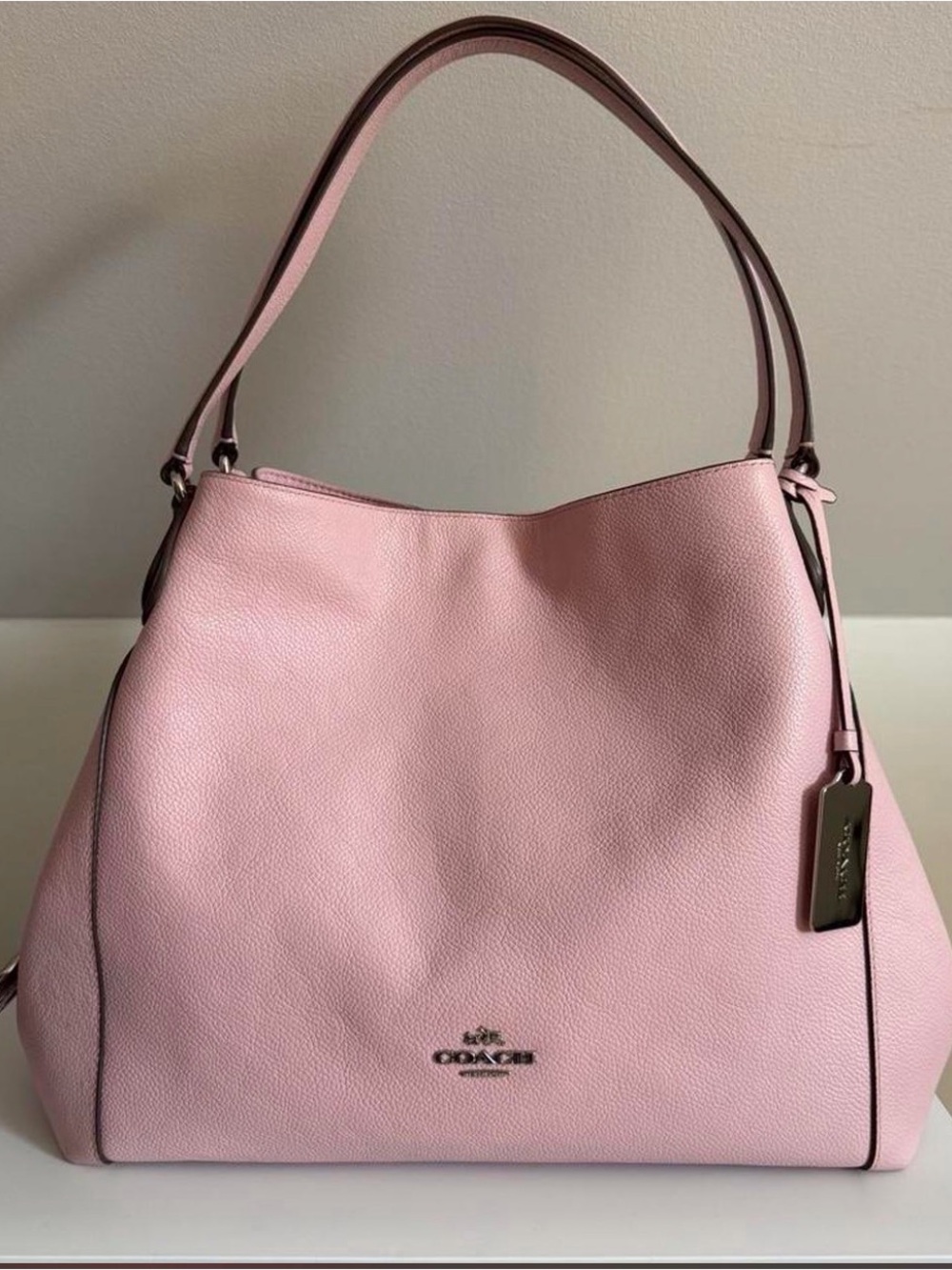 Coach Edie 31 Leather Shoulder Bag